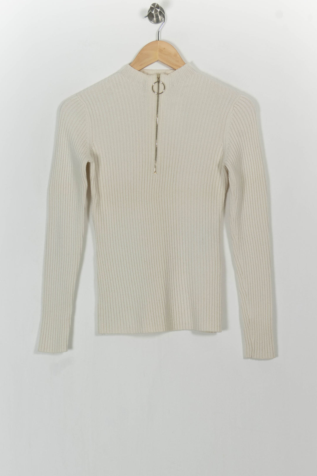 Pull Beige - Taille M/38 de la marque Maje | PARAD105324 - Vendu par Paradigme - Image 2
