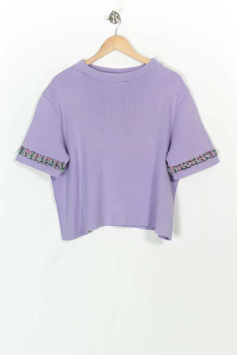Tee-shirt Violet - Taille XL/42 de la marque et Paris | PARAD105331 - Vendu par Paradigme - Image 2