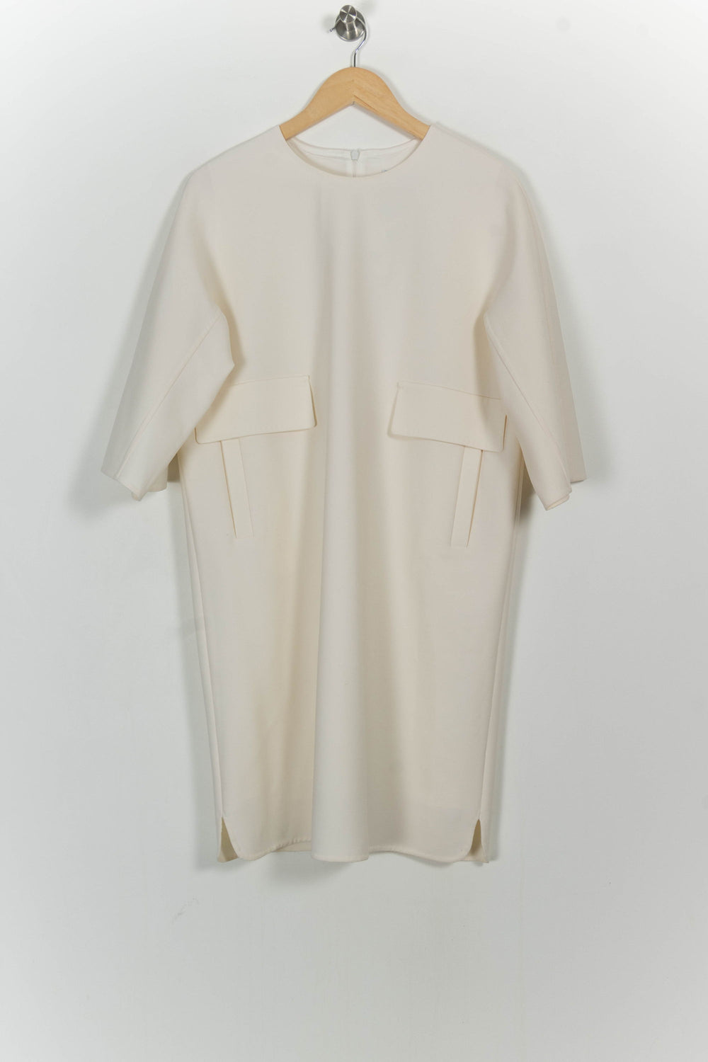 Robe Droite Beige - Taille XXL/44 de la marque Max Mara | PARAD105333 - Vendu par Paradigme - Image 2