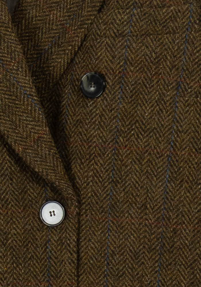 Blazer Marron - Taille XXXL/46 de la marque Mister K | PARAD105335 - Vendu par Paradigme - Image 3