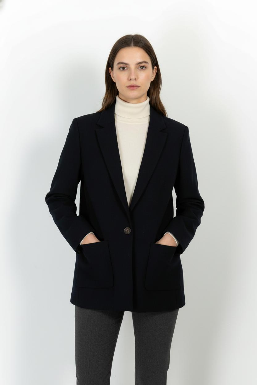 Blazer Bleu - Taille XXXL/46 de la marque Sézane | PARAD105338 - Vendu par Paradigme - Image 1
