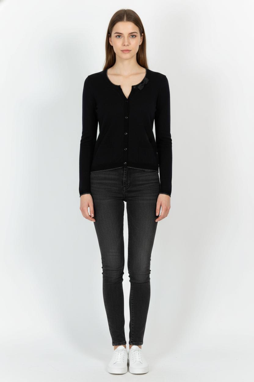 Gilet Bleu - Taille XS/34 de la marque Kookai | PARAD105339 - Vendu par Paradigme - Image 1