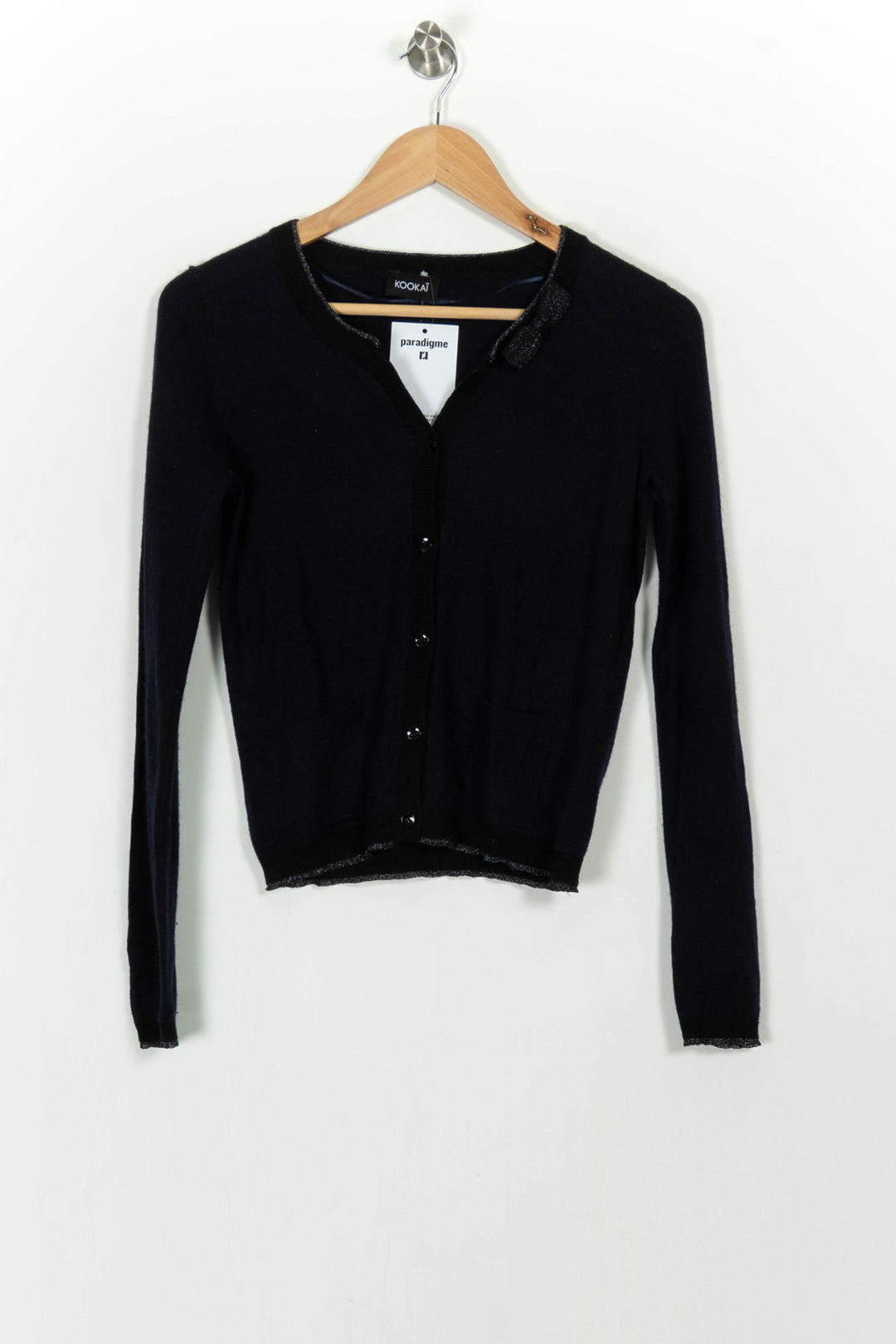 Gilet Bleu - Taille XS/34 de la marque Kookai | PARAD105339 - Vendu par Paradigme - Image 2