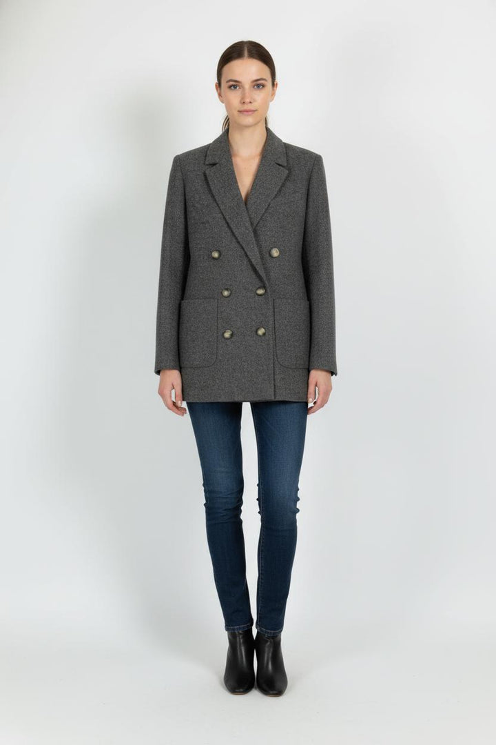 Blazer Gris - Taille XXXL/46 de la marque Sézane | PARAD105341 - Vendu par Paradigme - Image 1