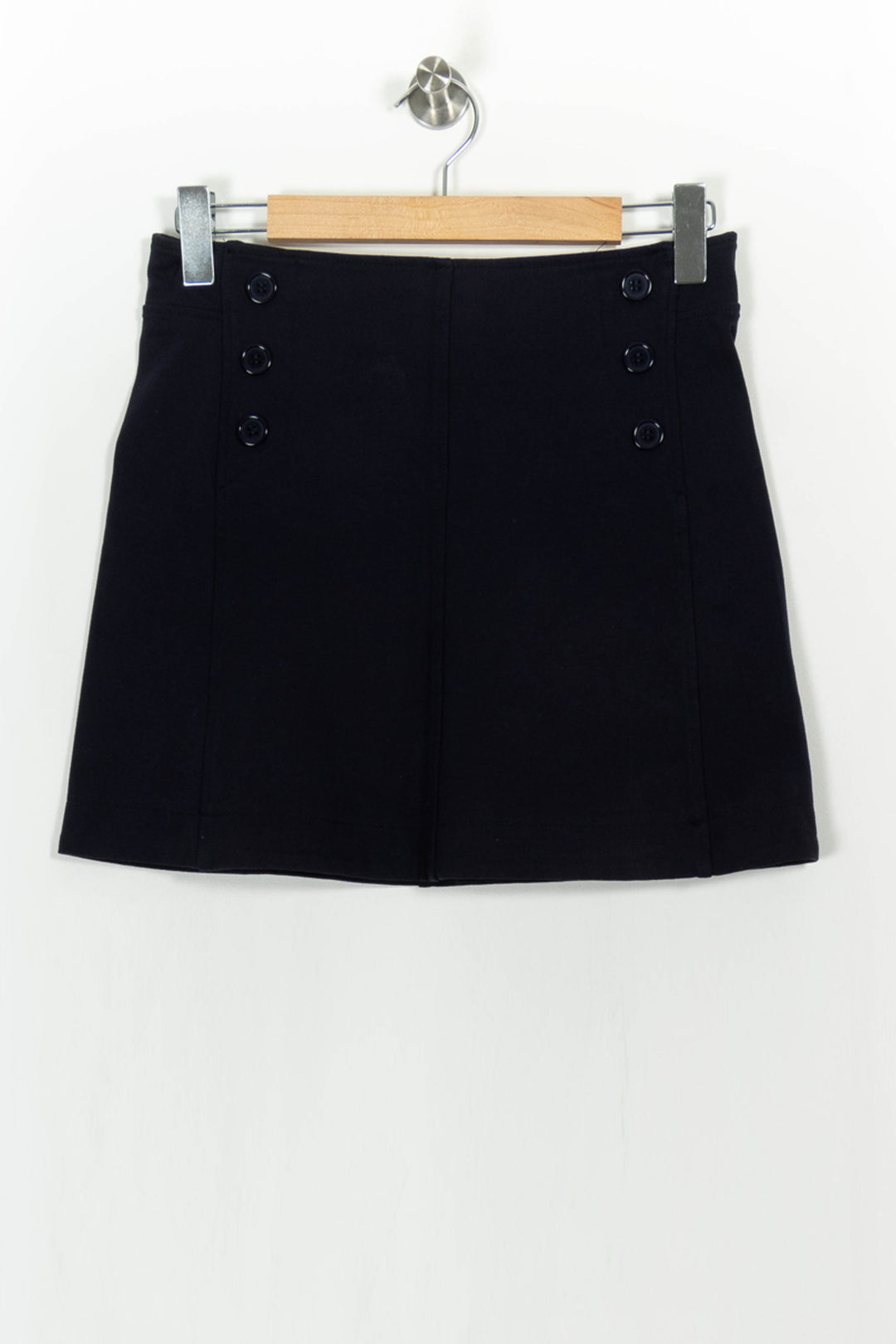 Jupe Courte Bleue - Taille S/36 de la marque La Fée Maraboutée | PARAD105344 - Vendu par Paradigme - Image 2