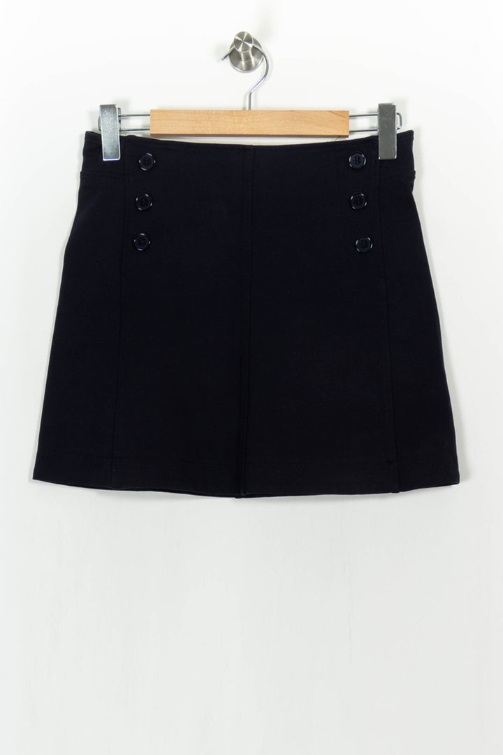Jupe Courte Bleue - Taille S/36 de la marque La Fée Maraboutée | PARAD105344 - Vendu par Paradigme - Image 2