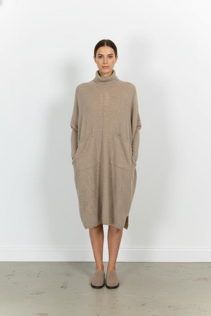 Robe Pull Beige - Taille XL/42 de la marque Notshy Cashmere | PARAD105346 - Vendu par Paradigme - Image 1