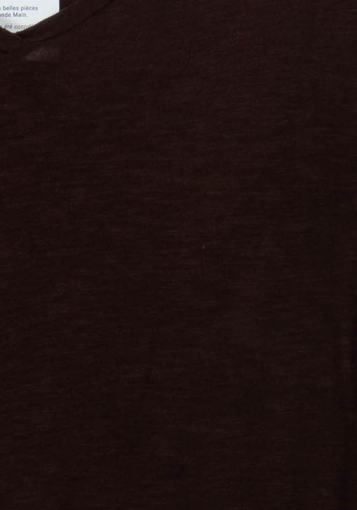 Tee-shirt Bordeaux - Taille S/36 de la marque American Vintage | PARAD105347 - Vendu par Paradigme - Image 3