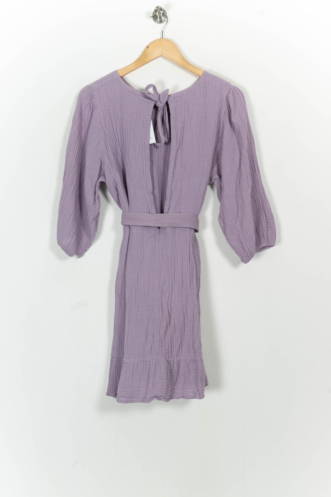 Robe Courte Violette - Taille M/38 de la marque Orta | PARAD105357 - Vendu par Paradigme - Image 4