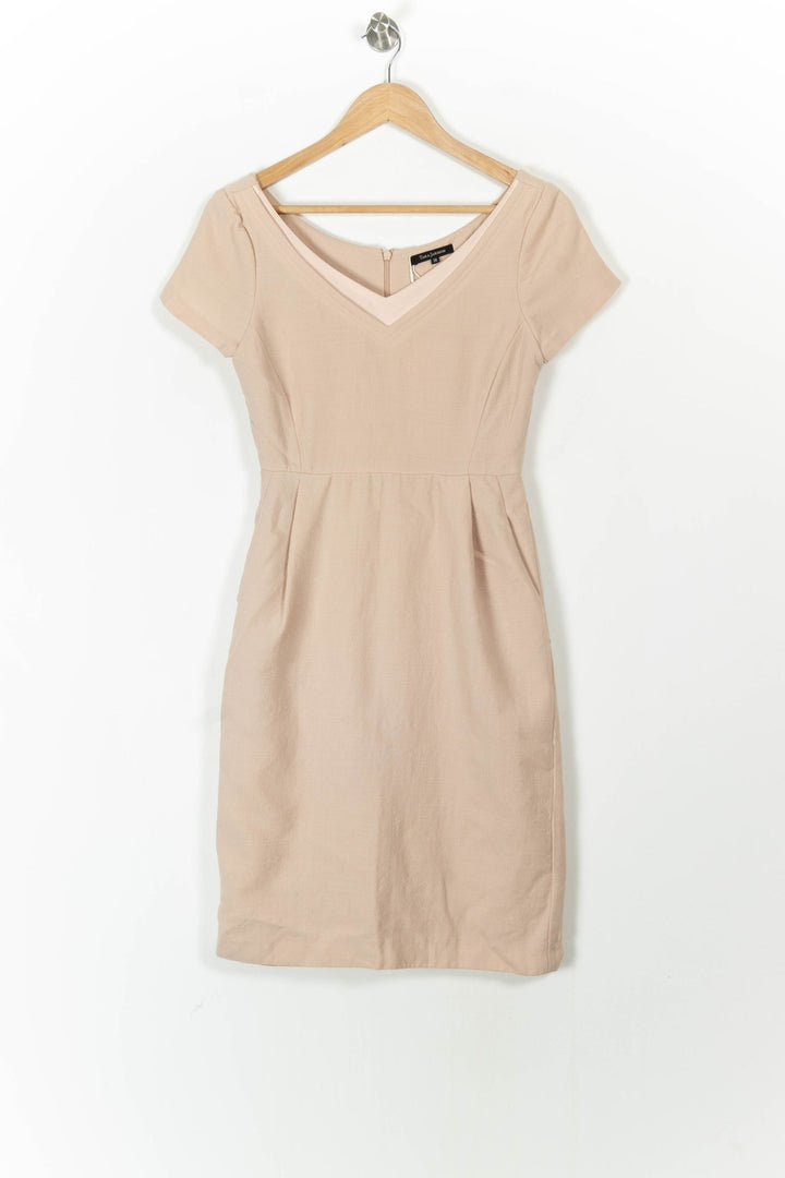 Robe Midi Rose - Taille M/38 de la marque Tara Jarmon | PARAD105358 - Vendu par Paradigme - Image 2