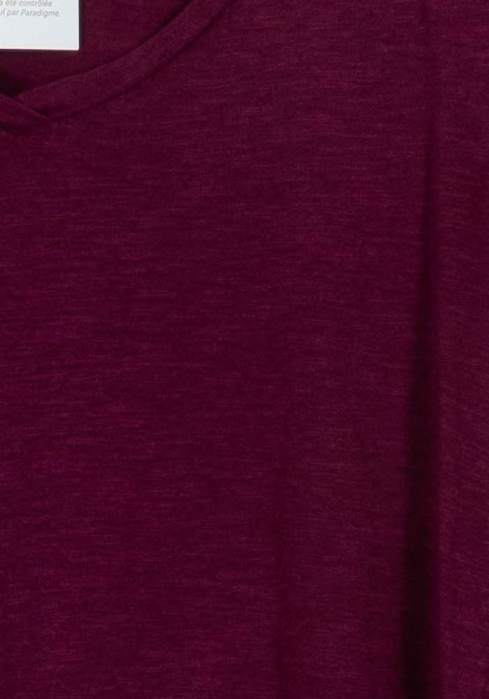 Tee-shirt Violet - Taille M/38 de la marque American Vintage | PARAD105362 - Vendu par Paradigme - Image 3