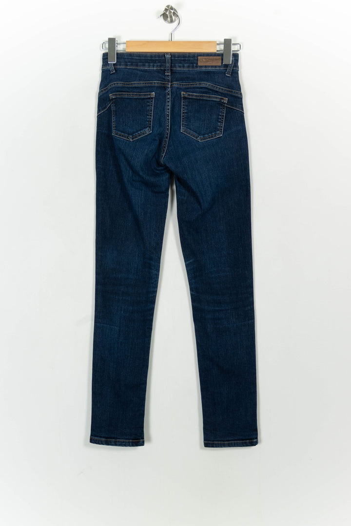 Jean Skinny Bleu - Taille S/36 de la marque La Fée Maraboutée | PARAD105366 - Vendu par Paradigme - Image 4