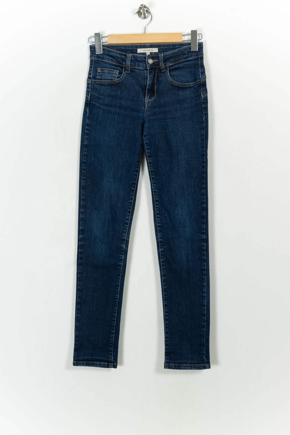 Jean Skinny Bleu - Taille S/36 de la marque La Fée Maraboutée | PARAD105366 - Vendu par Paradigme - Image 2