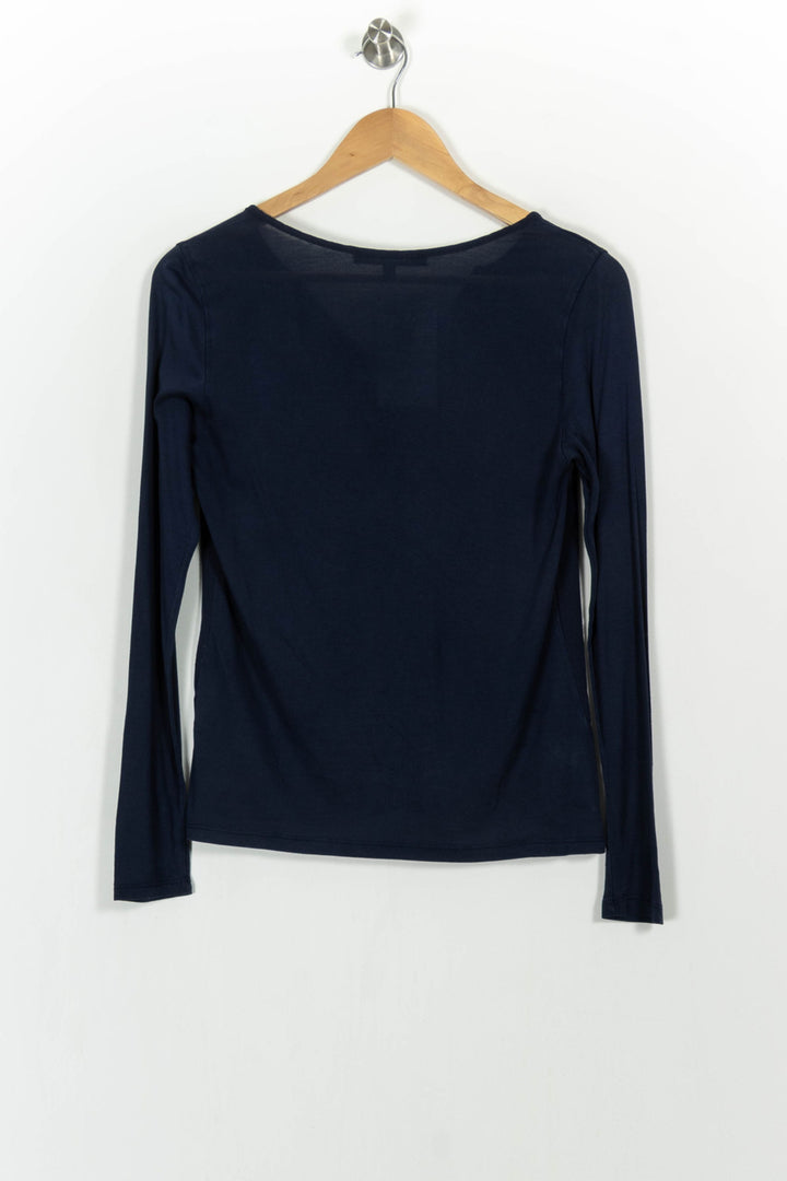 T-shirt Manches Longues Bleu - Taille S/36 de la marque La Fée Maraboutée | PARAD105367 - Vendu par Paradigme - Image 4