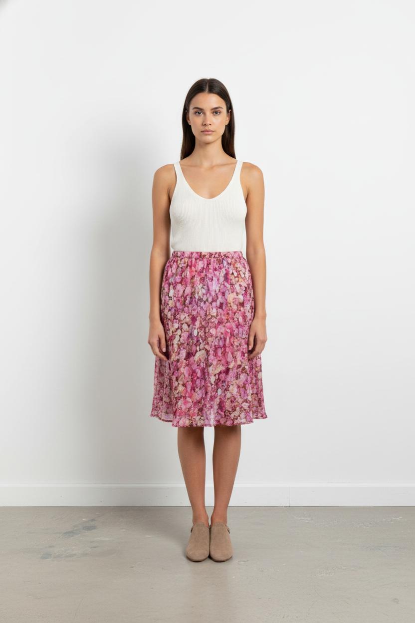 Jupe Évasée Multicolore - Taille M/38 de la marque Heimstone | PARAD105370 - Vendu par Paradigme - Image 1
