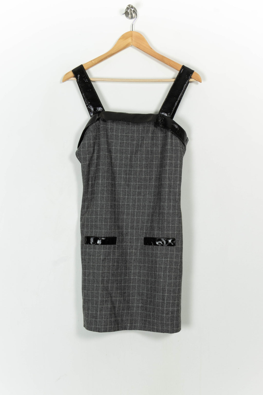 Robe Chasuble Grise et Noire - Taille S/36 de la marque Maje | PARAD105372 - Vendu par Paradigme - Image 2