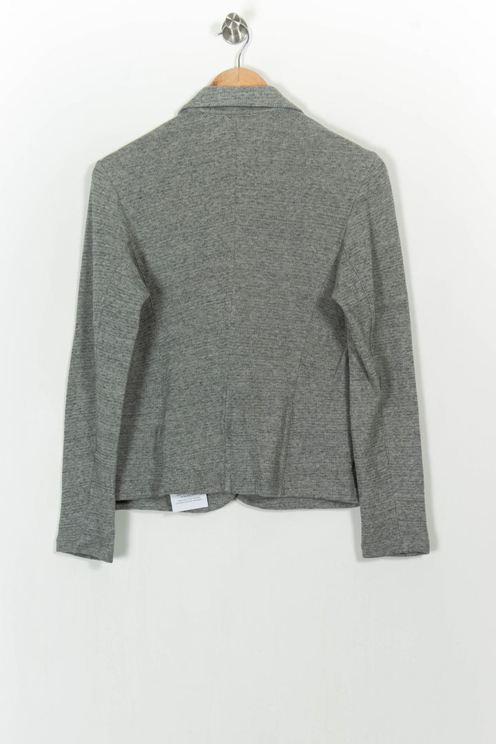 Blazer Gris - Taille M/38 de la marque Majestic Filatures | PARAD105375 - Vendu par Paradigme - Image 4