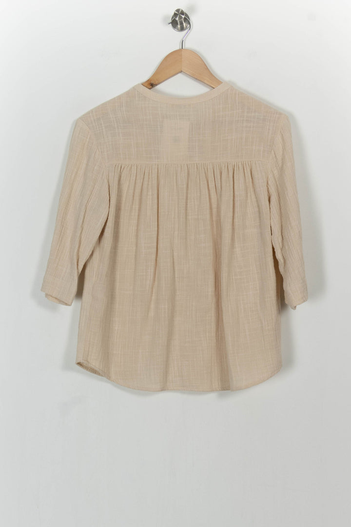Blouse Beige - Taille L/40 de la marque Sessùn | PARAD105377 - Vendu par Paradigme - Image 4