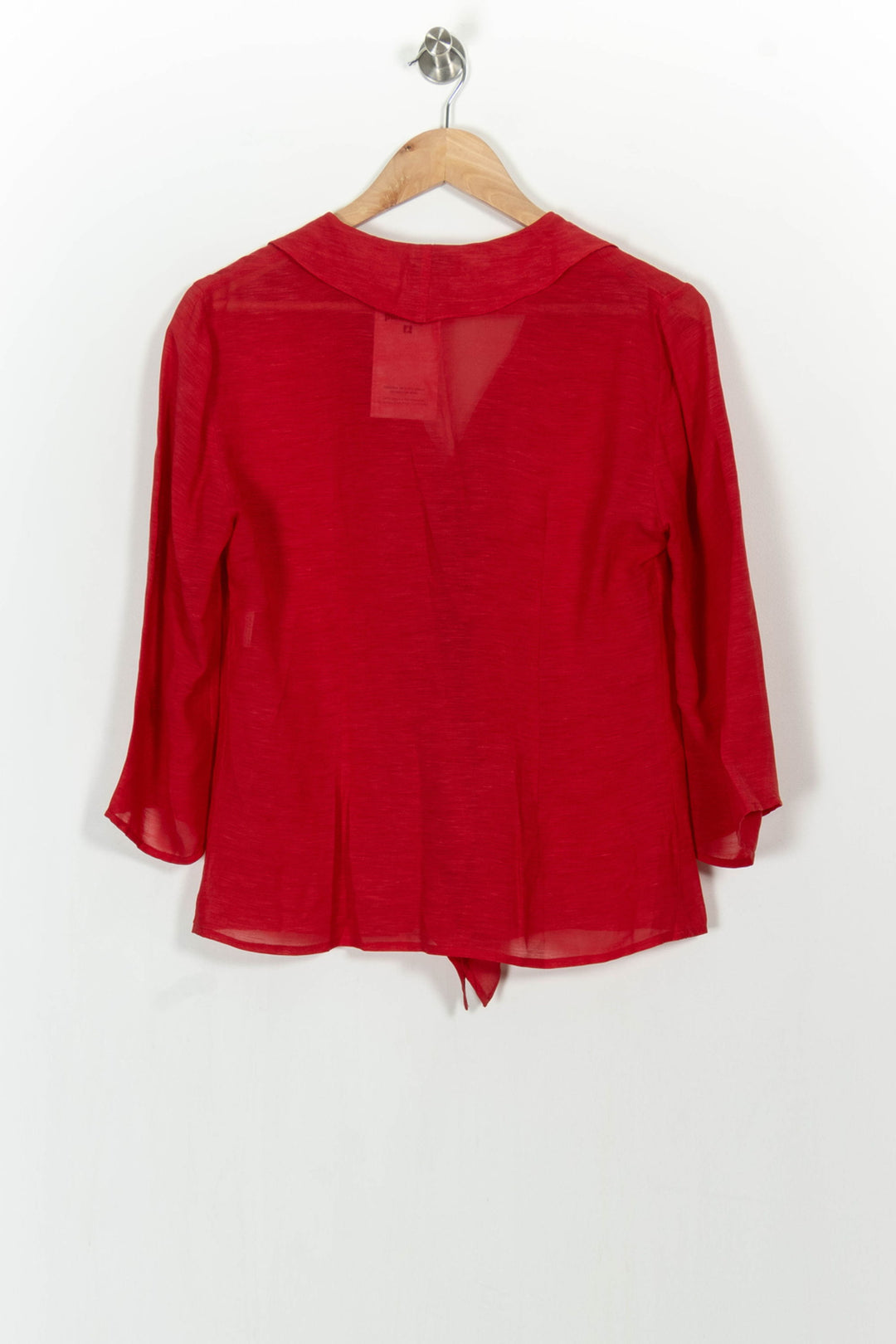 Blouse Rouge - Taille M/38 de la marque ZAPA | PARAD105378 - Vendu par Paradigme - Image 4