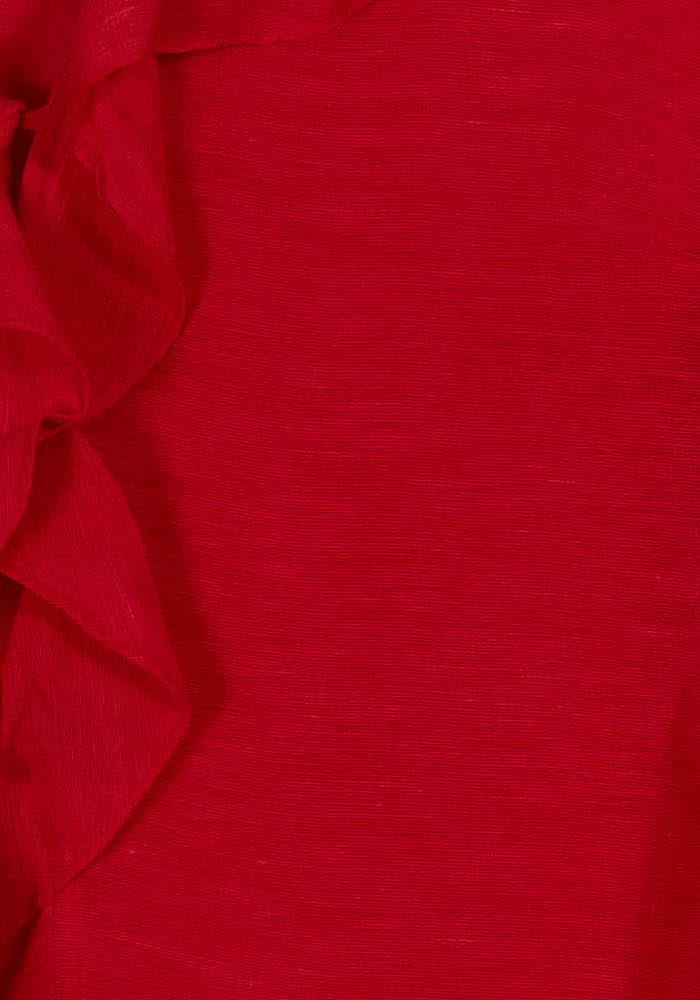 Blouse Rouge - Taille M/38 de la marque ZAPA | PARAD105378 - Vendu par Paradigme - Image 3