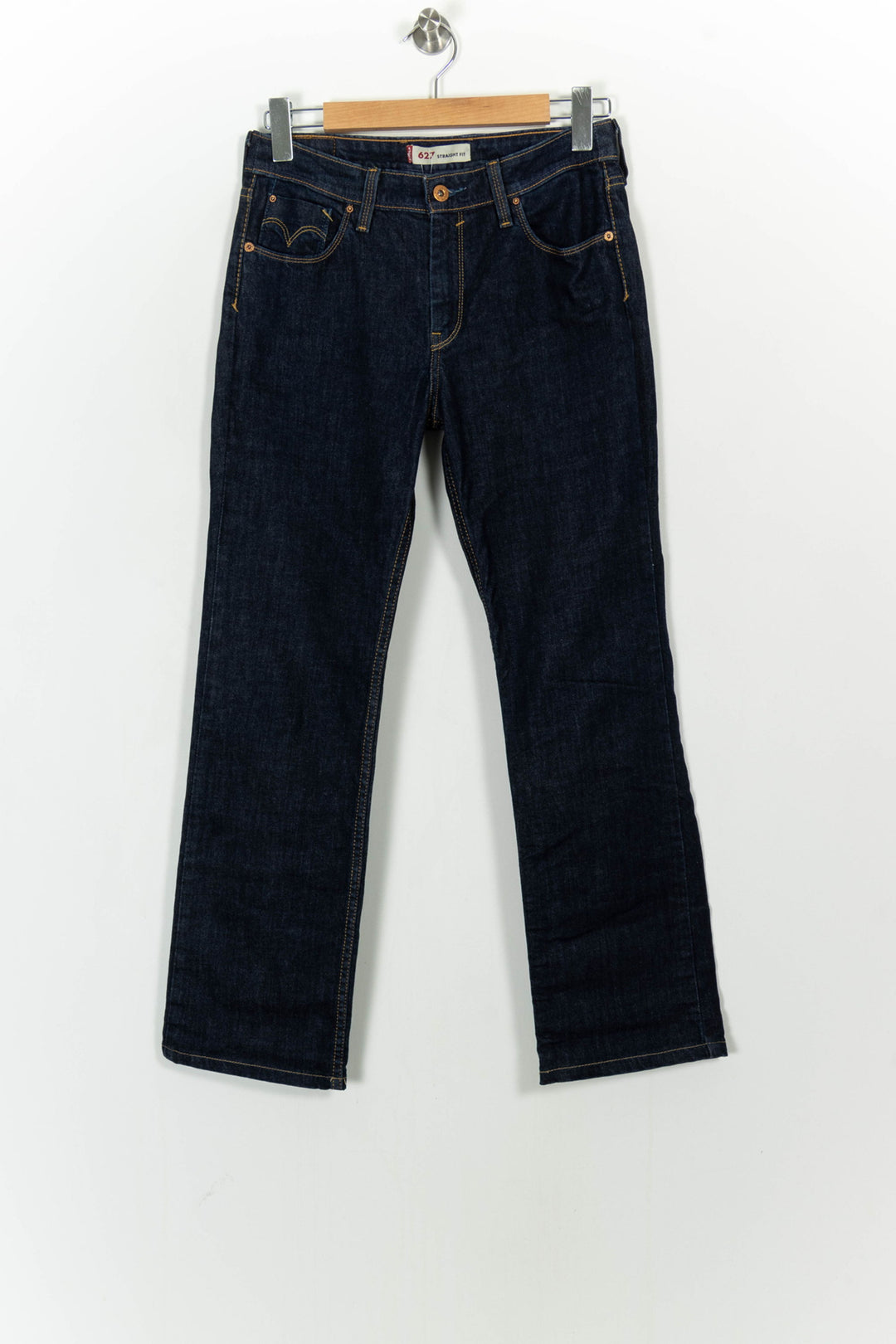 Jean Droit Bleu - Taille S/36 de la marque Levi's | PARAD105382 - Vendu par Paradigme - Image 2