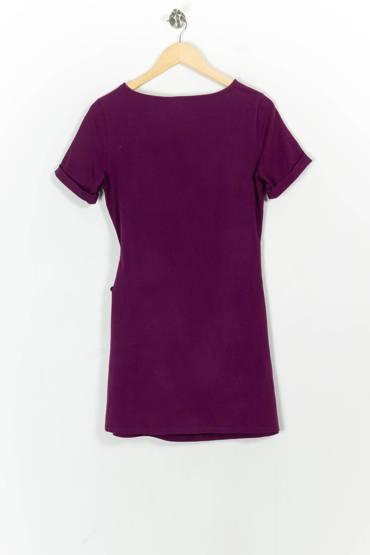 Robe Courte Violette - Taille M/38 de la marque Sézane | PARAD105396 - Vendu par Paradigme - Image 4