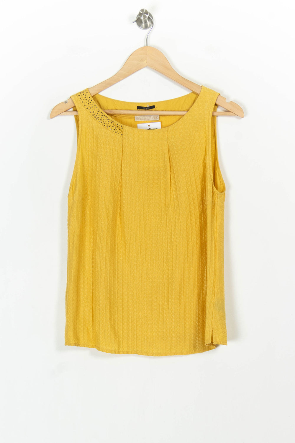 Débardeur Jaune - Taille M/38 de la marque IKKS | PARAD105397 - Vendu par Paradigme - Image 2