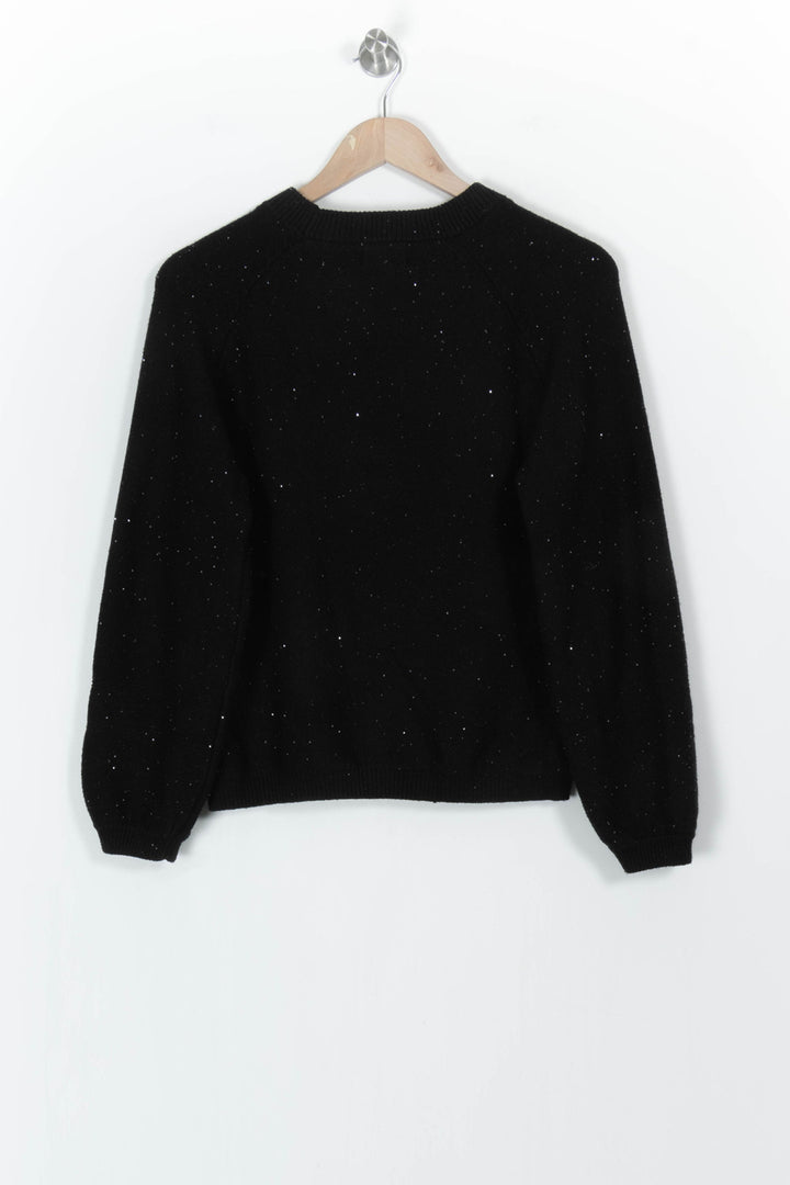 Pull Noir - Taille S/36 de la marque Maison 123 | PARAD105398 - Vendu par Paradigme - Image 4