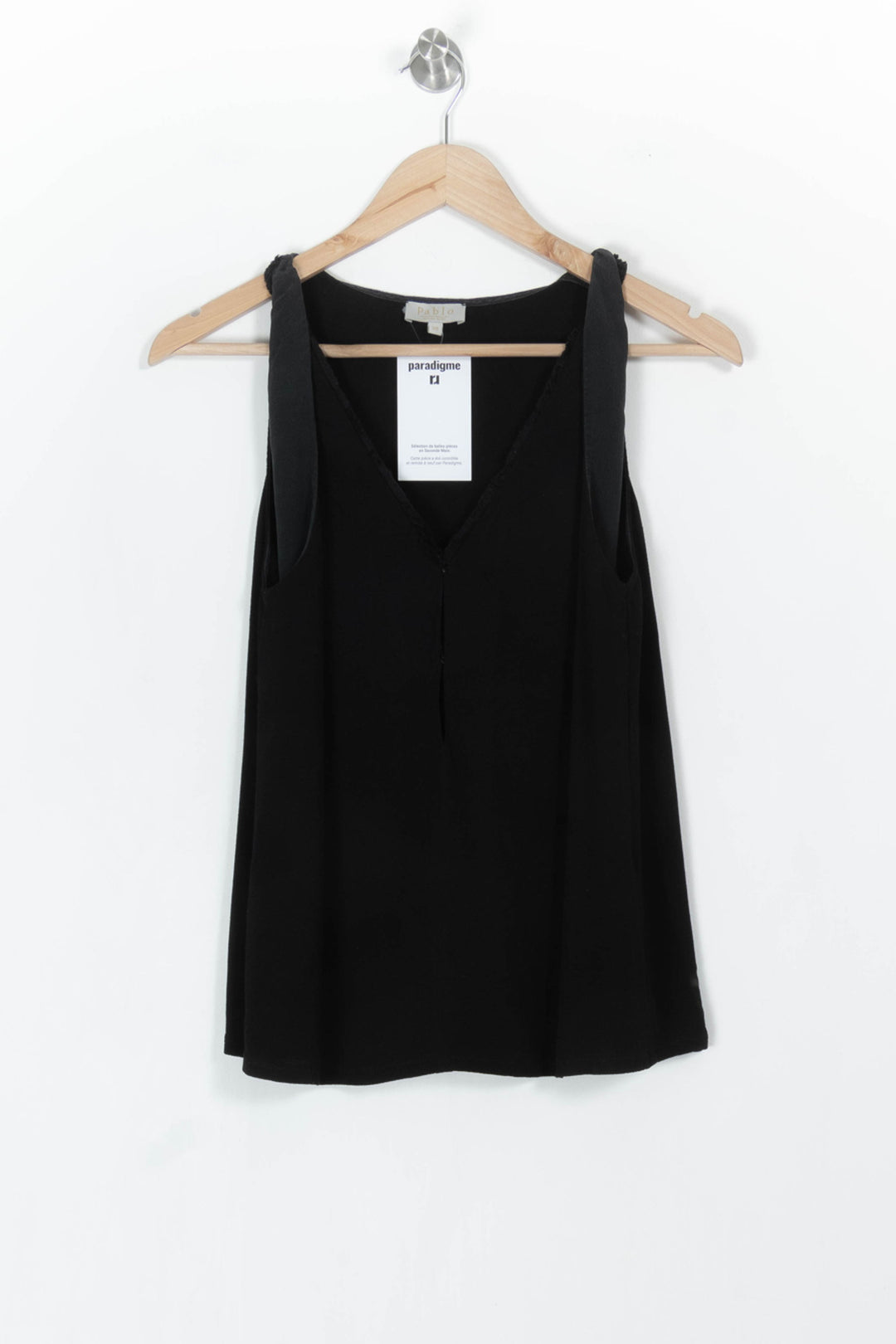 Débardeur Noir - Taille S/36 de la marque Pablo | PARAD105399 - Vendu par Paradigme - Image 2