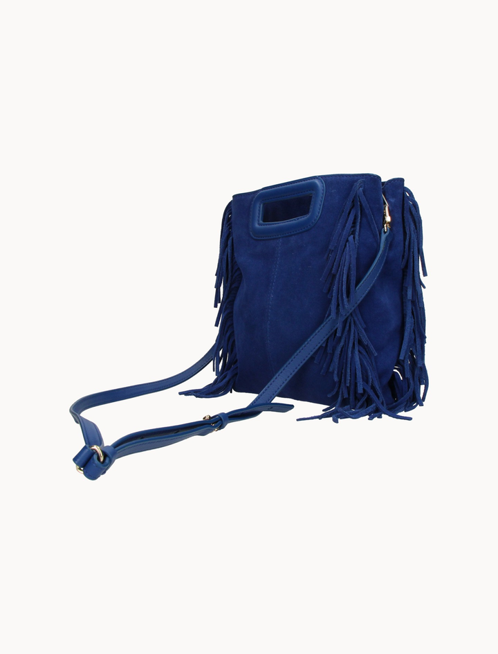 Sac À Franges Bleu - Taille T.U. de la marque Maje | PARAD105408 - Vendu par Paradigme - Image 2