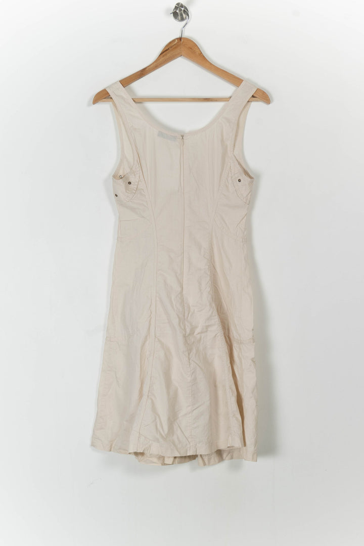 Robe Courte Beige - Taille S/36 de la marque IKKS | PARAD105409 - Vendu par Paradigme - Image 4