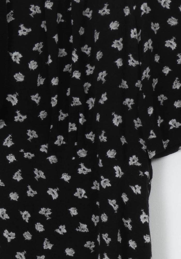 Robe Courte Noire et Blanche - Taille M/38 de la marque Claudie Pierlot | PARAD105411 - Vendu par Paradigme - Image 3