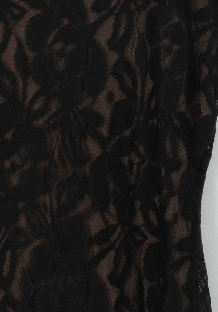 Robe Noire - Taille S/36 de la marque La Fée Maraboutée | PARAD105413 - Vendu par Paradigme - Image 3