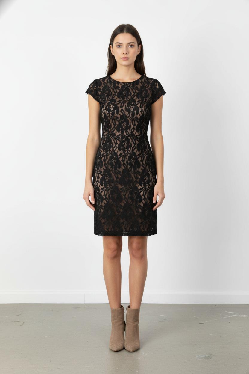 Robe Noire - Taille S/36 de la marque La Fée Maraboutée | PARAD105413 - Vendu par Paradigme - Image 1