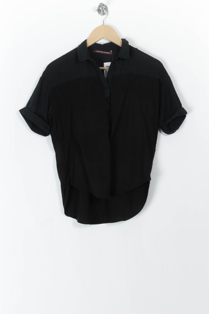 Chemise Noire - Taille S/36 de la marque Comptoir des Cotonniers | PARAD105417 - Vendu par Paradigme - Image 2