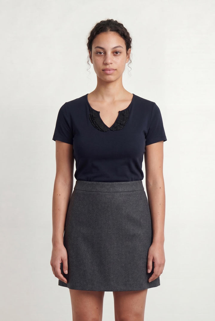 Blouse Bleue - Taille L/40 de la marque Gerard Darel | PARAD105424 - Vendu par Paradigme - Image 1