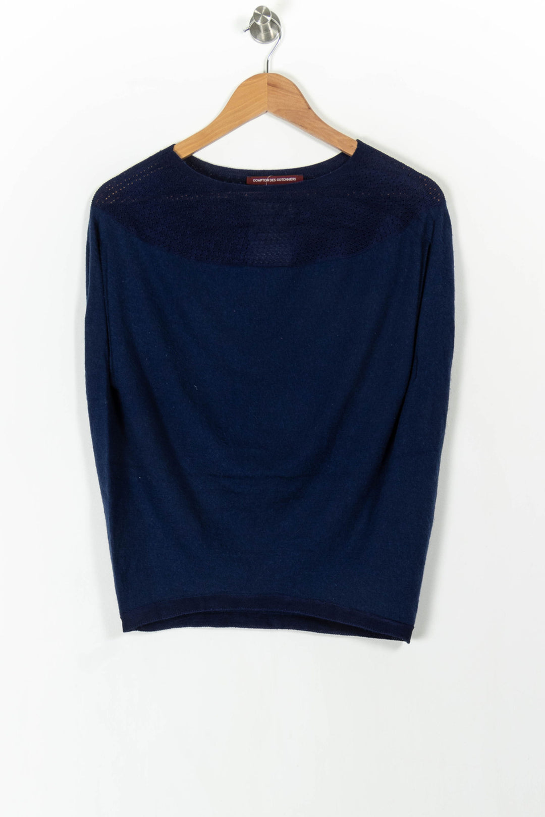 Pull Bleu - Taille S/36 de la marque Comptoir des Cotonniers | PARAD105429 - Vendu par Paradigme - Image 2