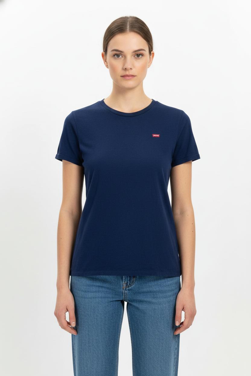 Tee-shirt Bleu - Taille M/38 de la marque Levi's | PARAD105430 - Vendu par Paradigme - Image 1