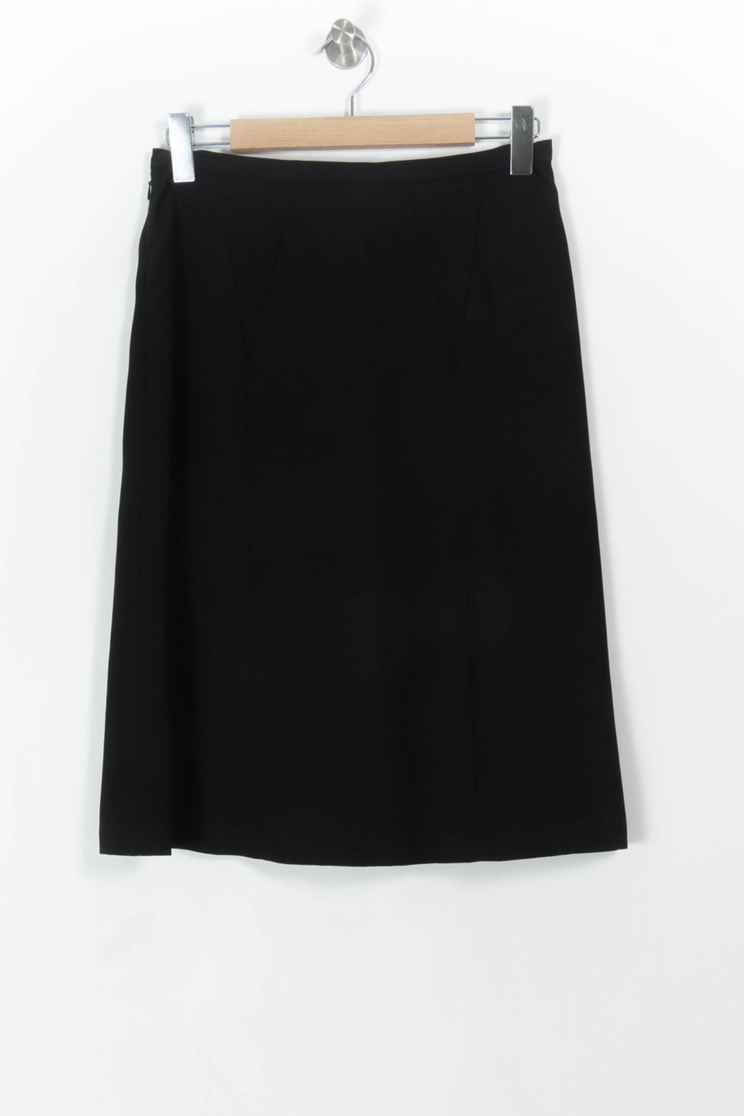 Jupe Droite Noire - Taille L/40 de la marque Agnès b. | PARAD105431 - Vendu par Paradigme - Image 4