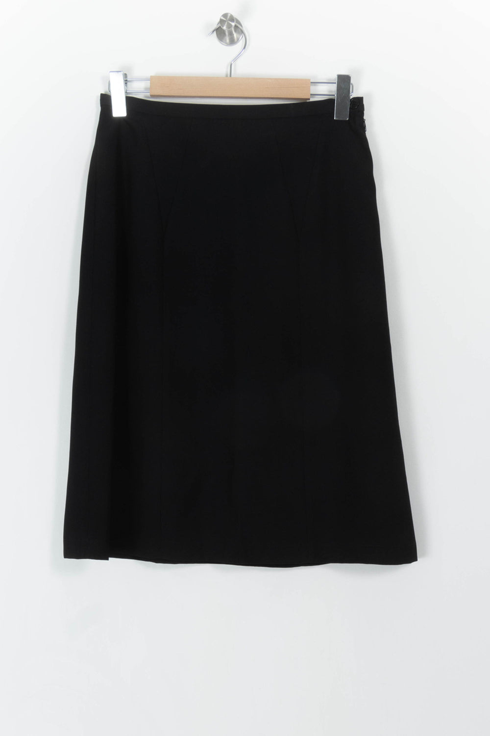Jupe Droite Noire - Taille L/40 de la marque Agnès b. | PARAD105431 - Vendu par Paradigme - Image 2