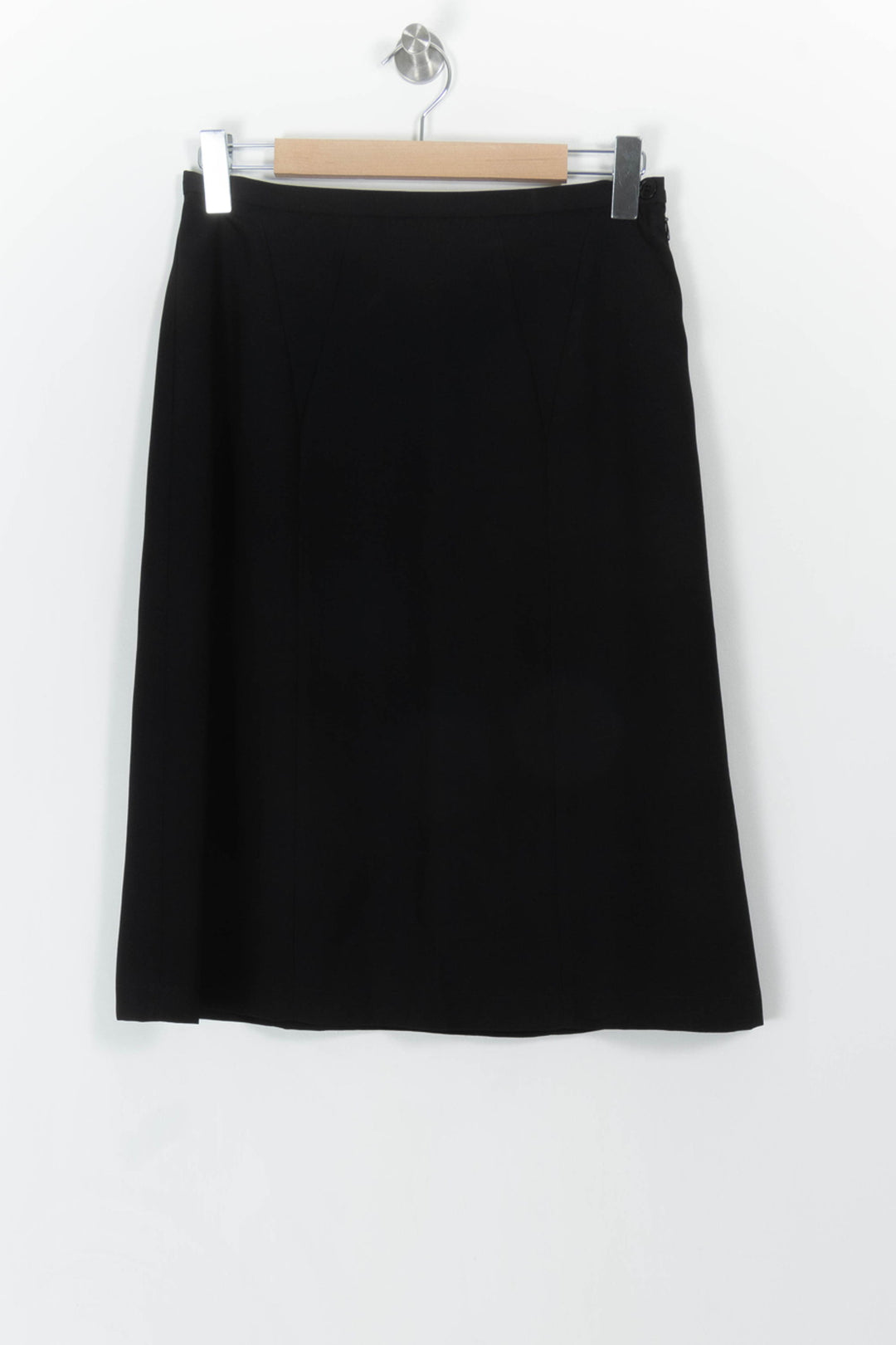Jupe Droite Noire - Taille L/40 de la marque Agnès b. | PARAD105431 - Vendu par Paradigme - Image 2