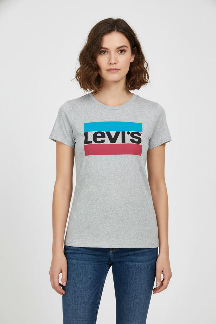 Tee-shirt Gris - Taille XXS/32 de la marque Levi's | PARAD105432 - Vendu par Paradigme - Image 1