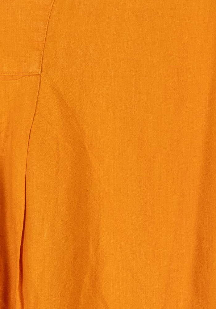 Robe Droite Orange - Taille XXL/44 de la marque Caroll | PARAD105435 - Vendu par Paradigme - Image 3