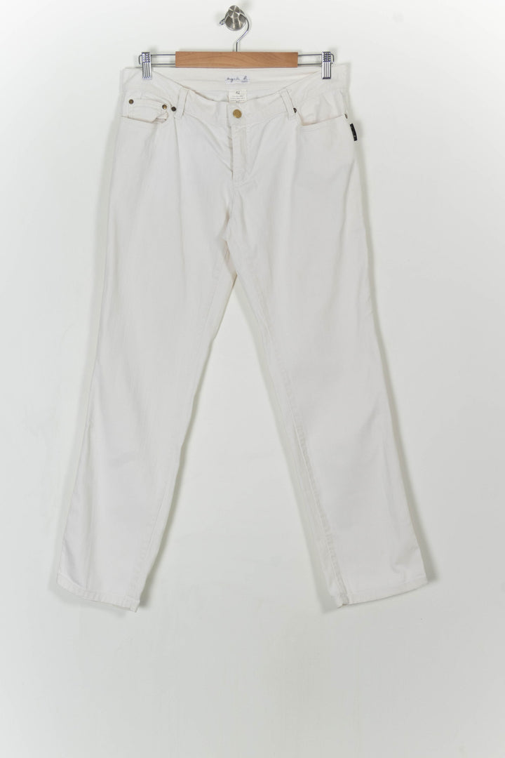 Jean Blanc - Taille XL/42 de la marque Agnès b. | PARAD105437 - Vendu par Paradigme - Image 2
