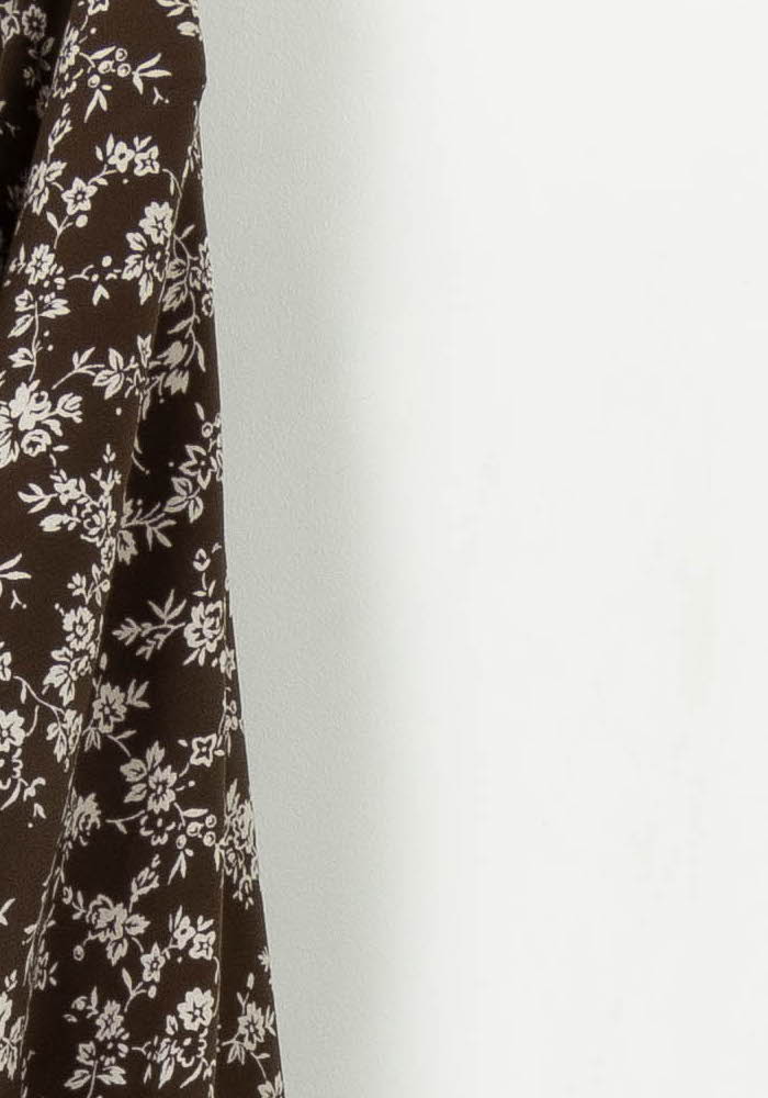 Robe Longue Marron et Blanche - Taille T.U. de la marque Agnès b. | PARAD105438 - Vendu par Paradigme - Image 3