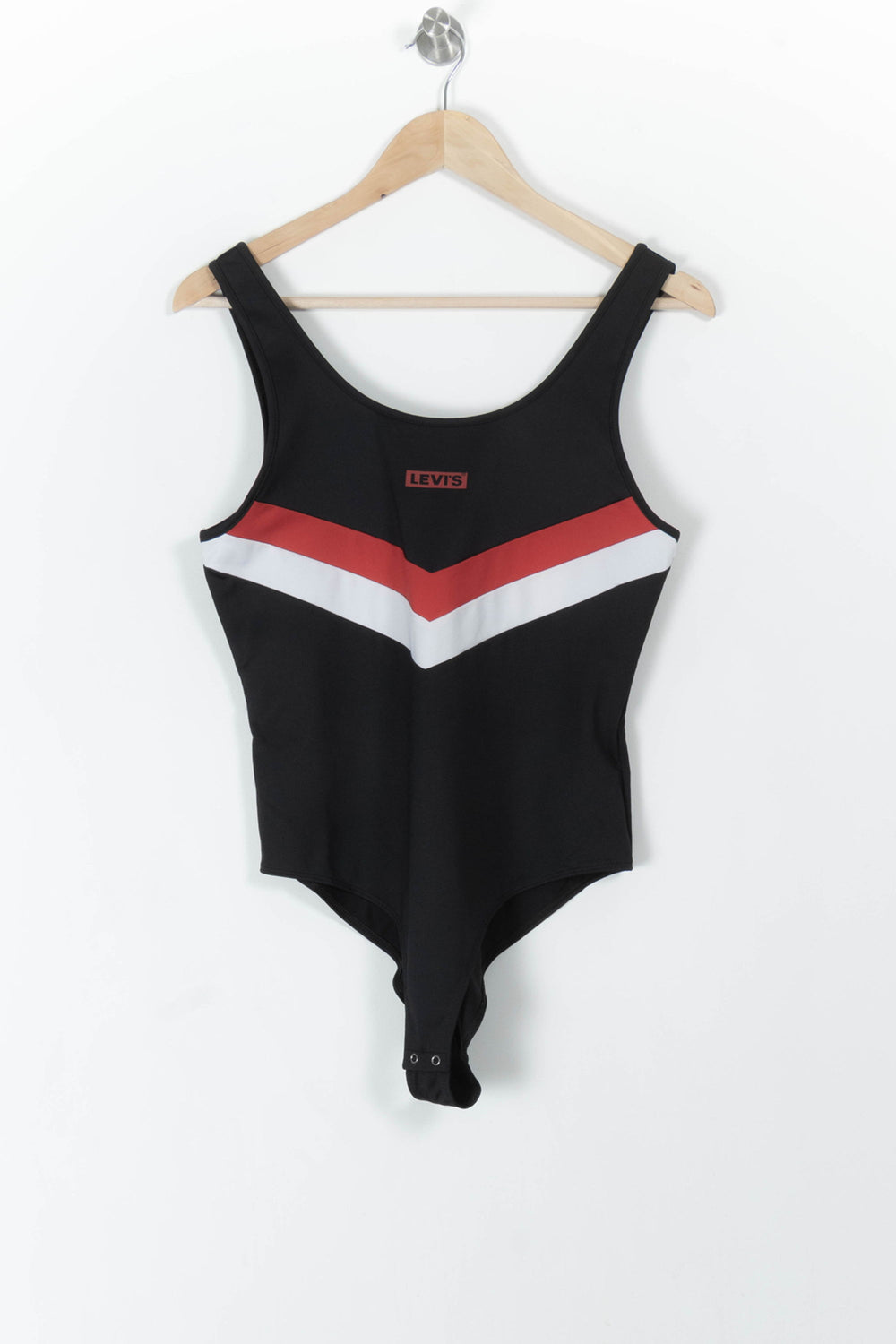 Body Noir et Rouge - Taille L/40 de la marque Levi's | PARAD105440 - Vendu par Paradigme - Image 2
