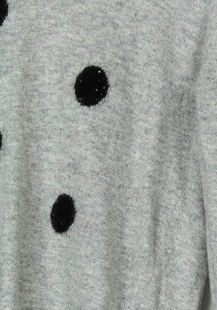 Pull Gris et Noir - Taille XL/42 de la marque Maison 123 | PARAD105444 - Vendu par Paradigme - Image 3