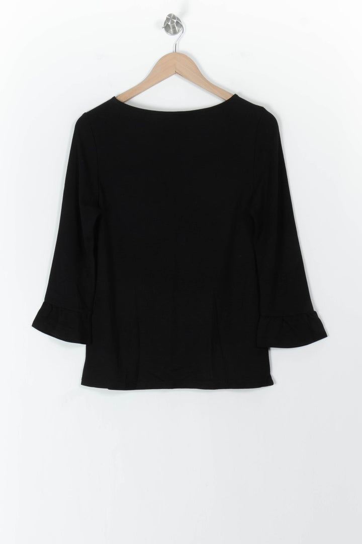 T-shirt Noir - Taille L/40 de la marque Caroll | PARAD105445 - Vendu par Paradigme - Image 4