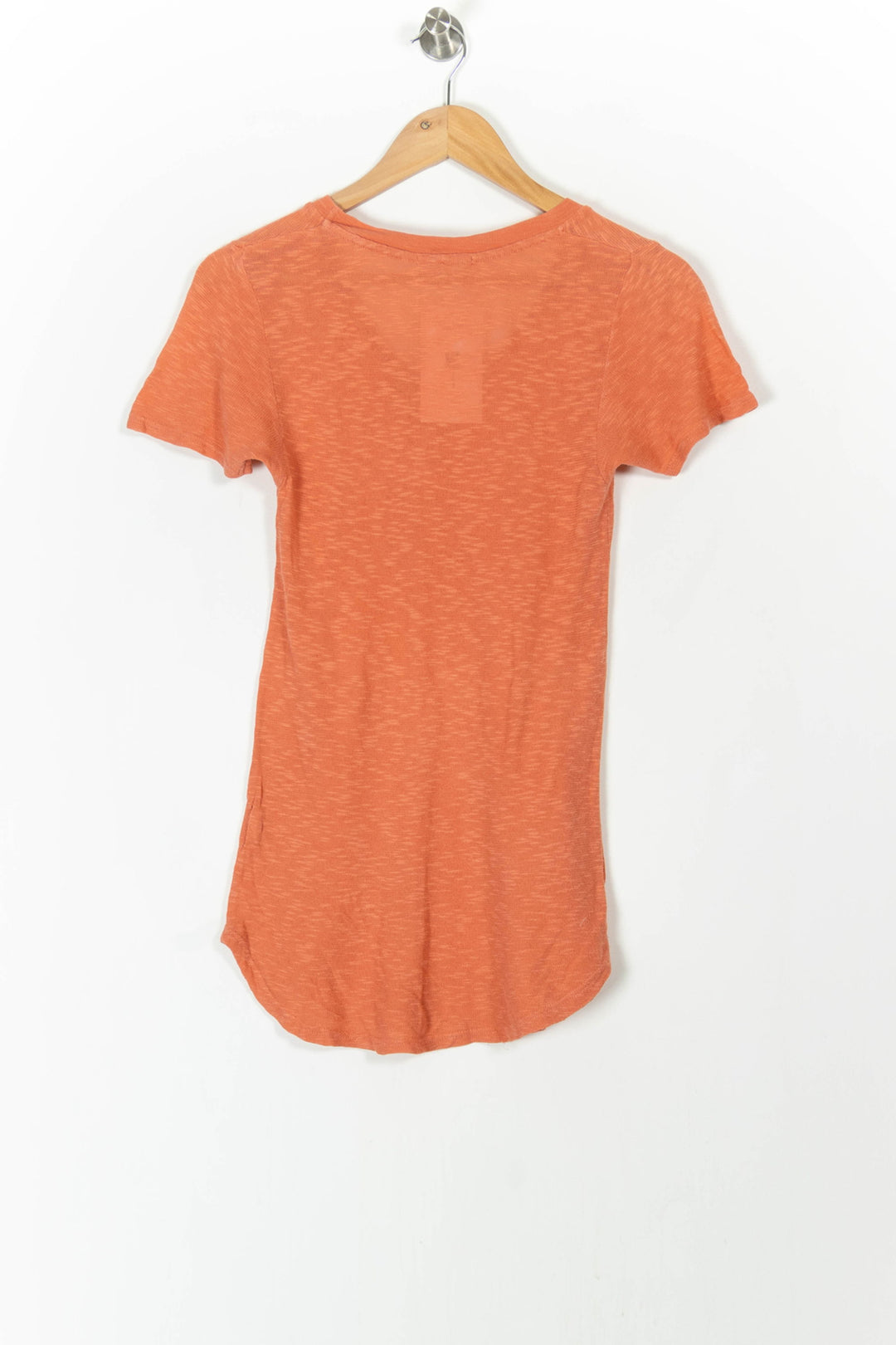 Tee-shirt Orange - Taille S/36 de la marque American Vintage | PARAD105447 - Vendu par Paradigme - Image 4