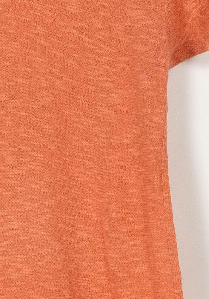 Tee-shirt Orange - Taille S/36 de la marque American Vintage | PARAD105447 - Vendu par Paradigme - Image 3